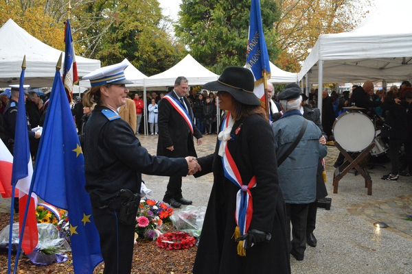 Commémoration de l'Armistice et de tous les morts pour la France