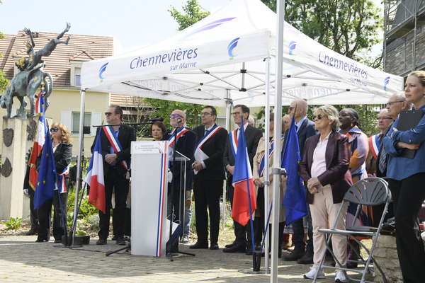 C&eacute;r&eacute;monie du 8 mai 2025