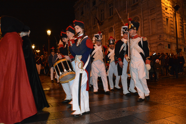 Spectacle musical "Napoléon l’Opéra rock" et cérémonie du ravivage de la flamme sous l’Arc de Triomphe
