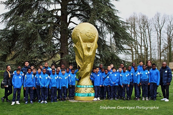 Sortie a Clairefontaine pour l'Ecole Municipale de Football