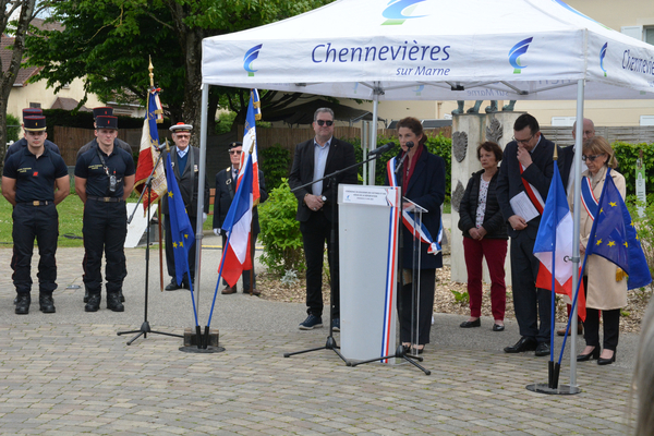 Cérémonie en souvenir des victimes et héros de la déportation 2025