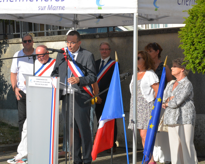 Cérémonie du 18 juin 2025